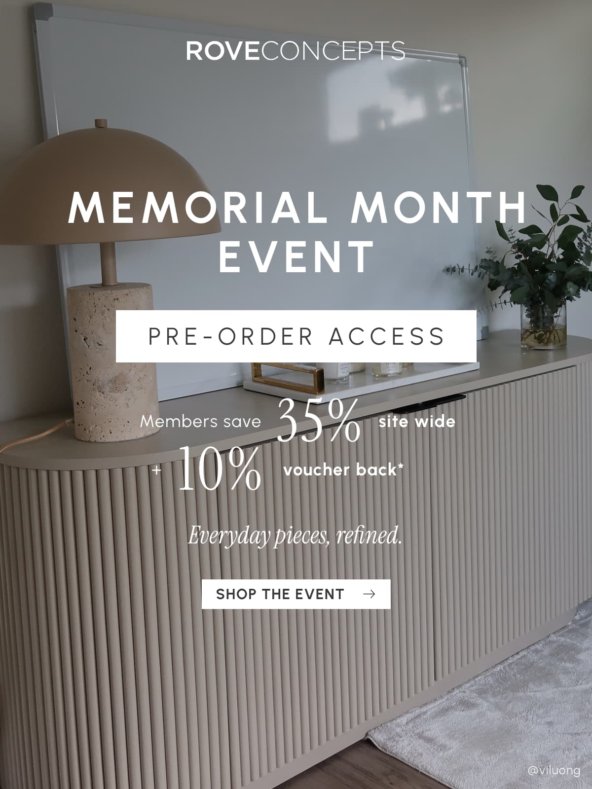 Memorial Month Event 