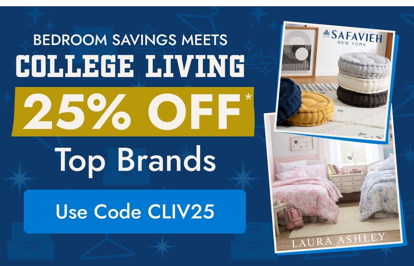 25% Off Top Brands