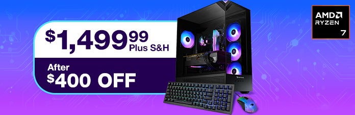 iBUYPOWER Element Gaming PC Desktop $1,599.99