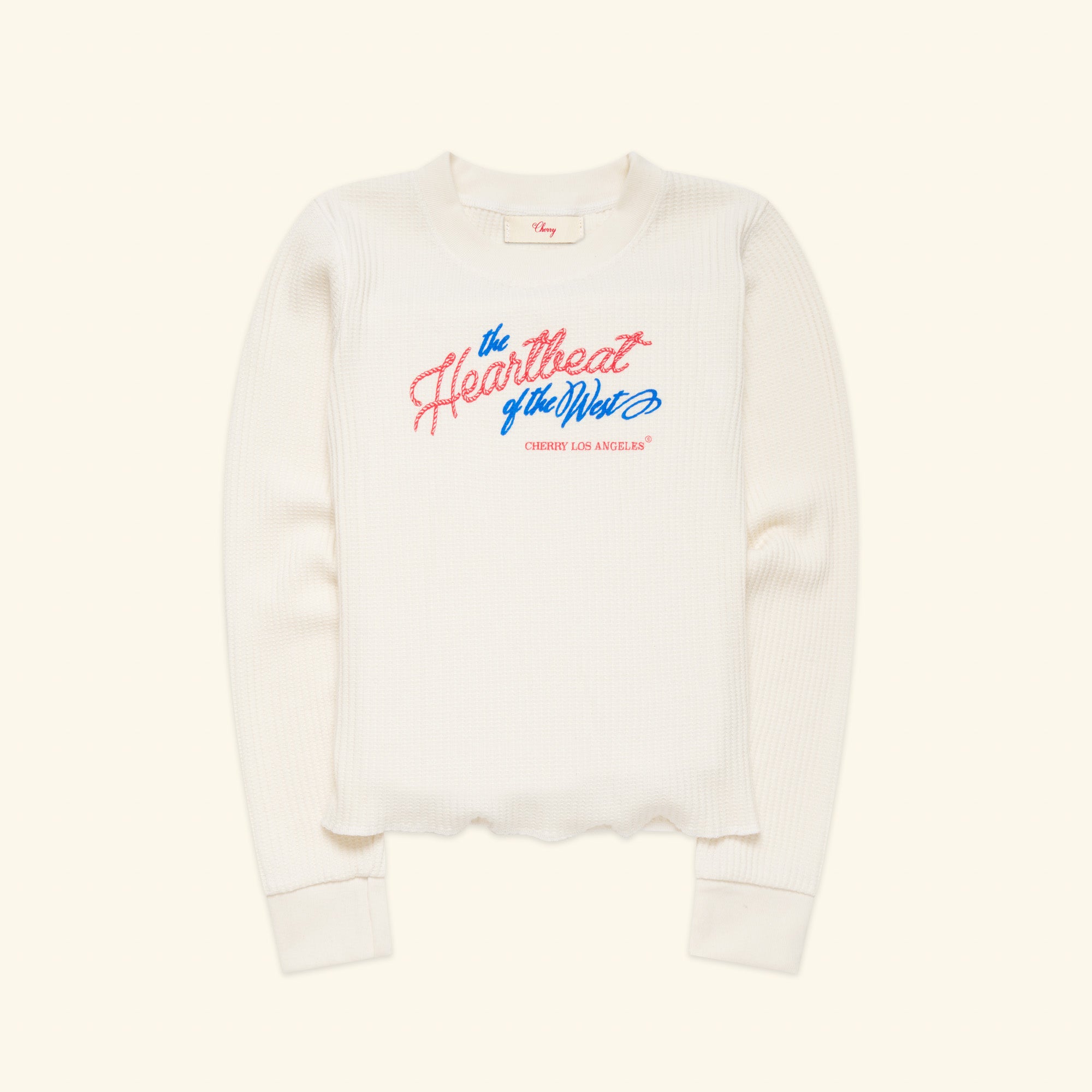 Image of Women's Heartbeat Thermal Longsleeve (Natural)