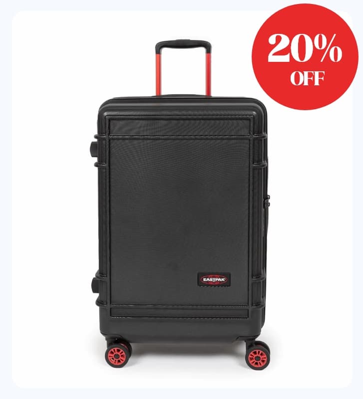 Eastpak Large Trolley Spinner Suitcase - Resist'r Zip