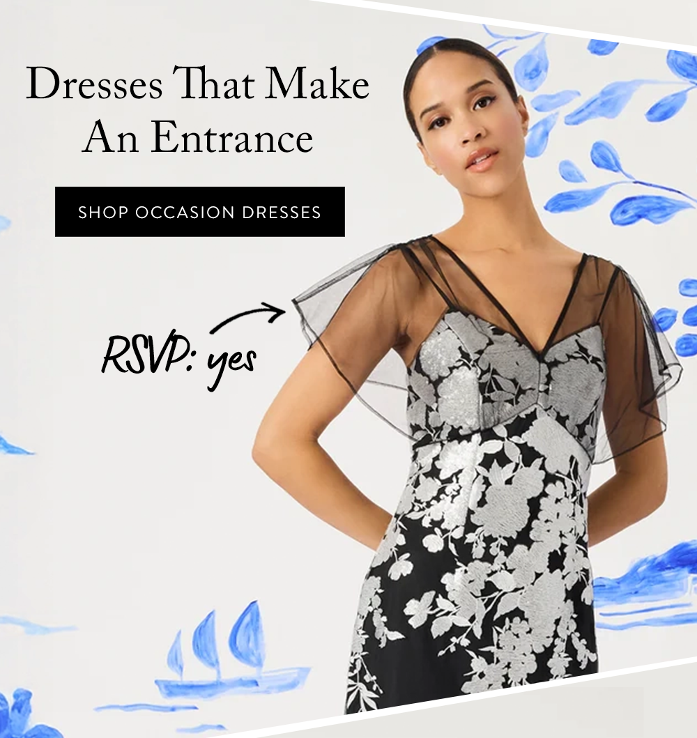 Dresses that make an entrance - Shop occasion dresses