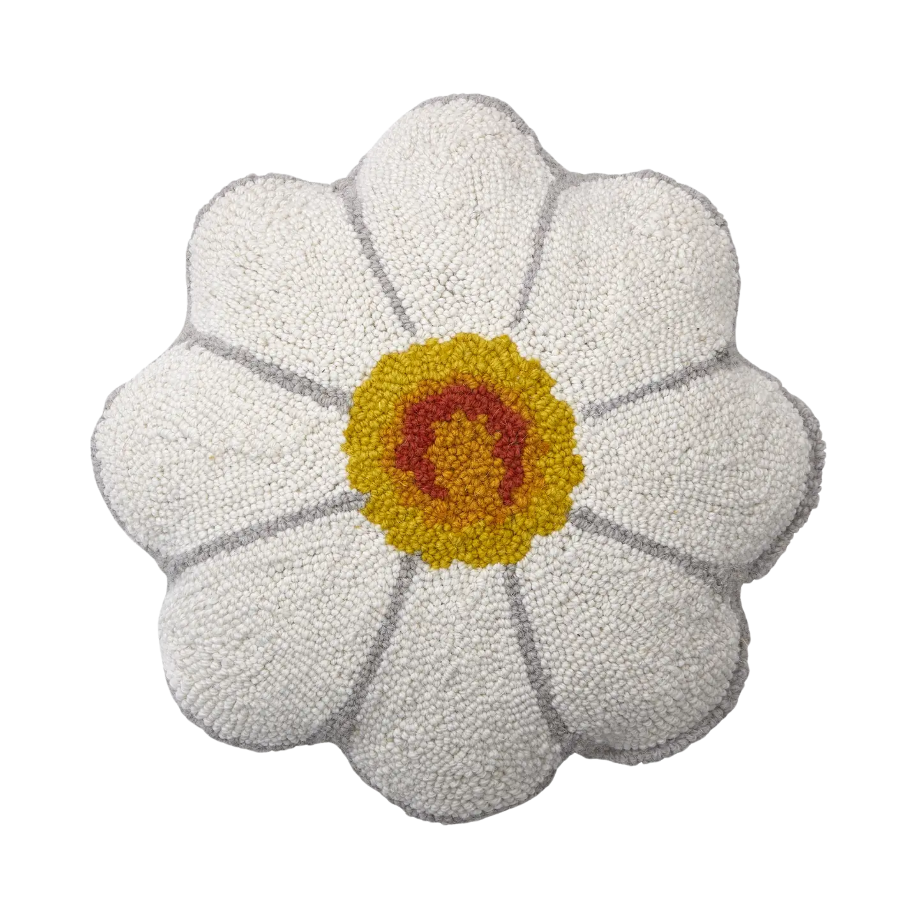 Image of Daisy Shaped Hook Pillow