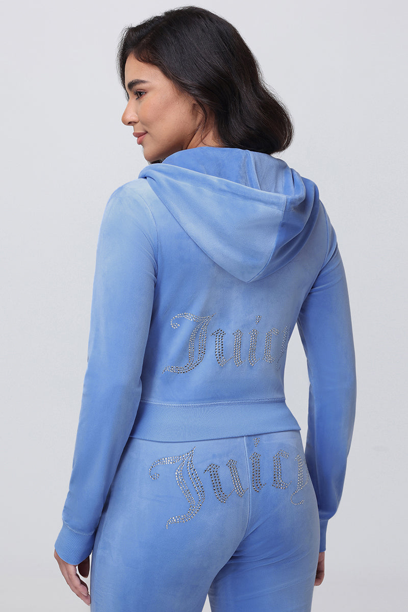 Image of OG Big Bling Velour Hoodie