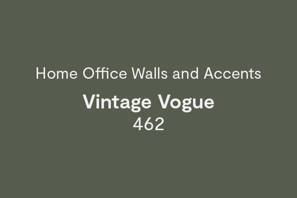 Home Office Walls and Accents - Vintage Vogue 462