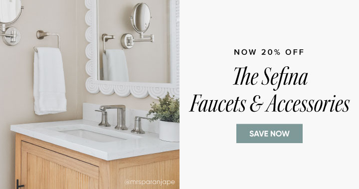 Now 20% off - The Sefina Bath Faucets & Accessories - Save Now