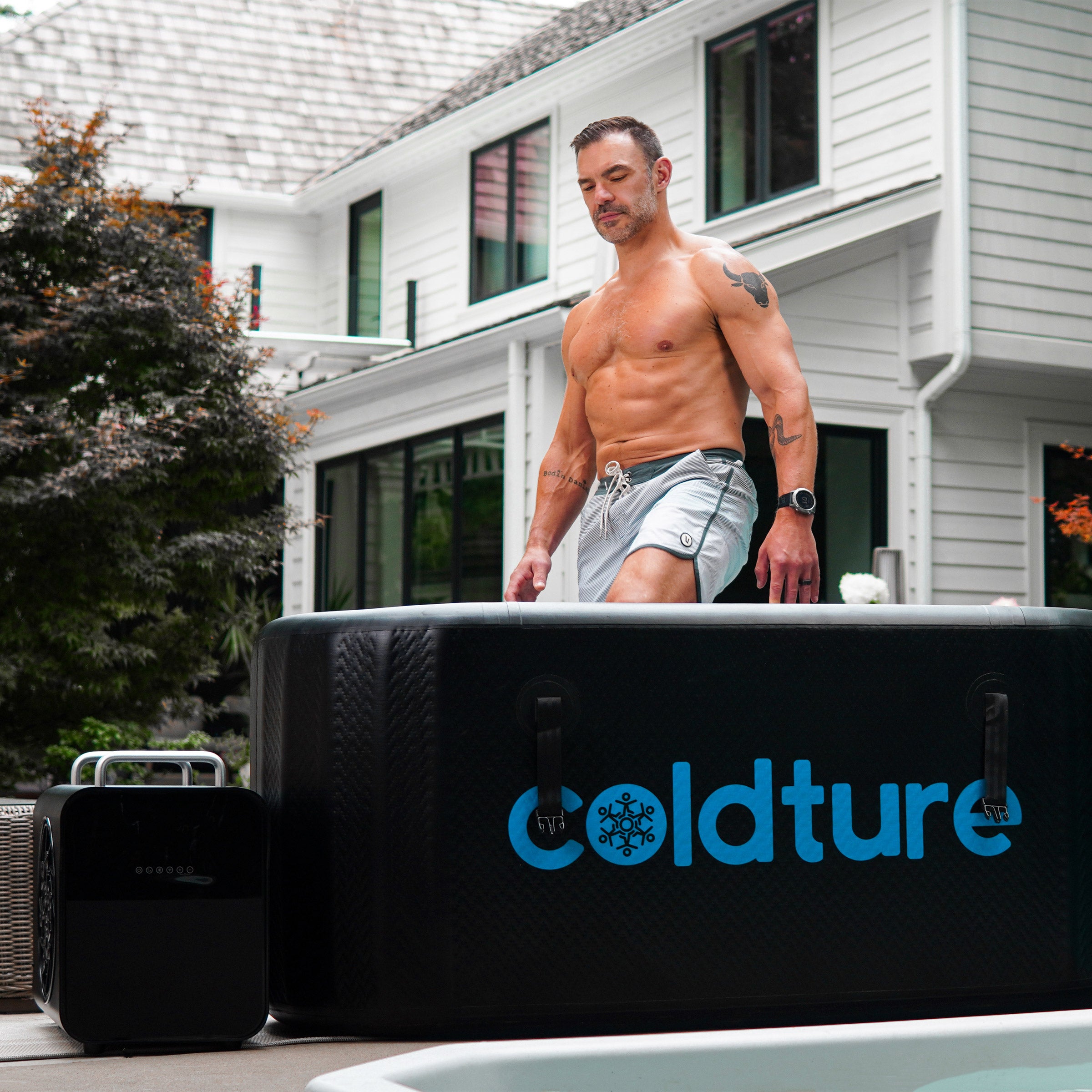Coldture Cold Plunge Classic Tub and Chiller System
