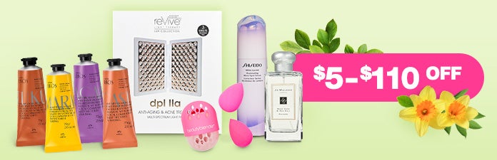 Celebrate Mom, Save Big $5-$110 OFF select beauty products