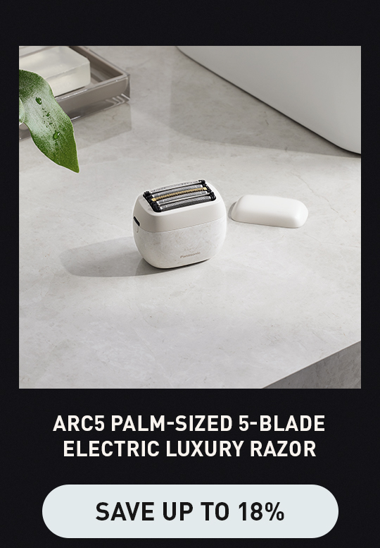 ARC5 PALM-Sized 5-Blade Electric Luxury Razor - Save 18%