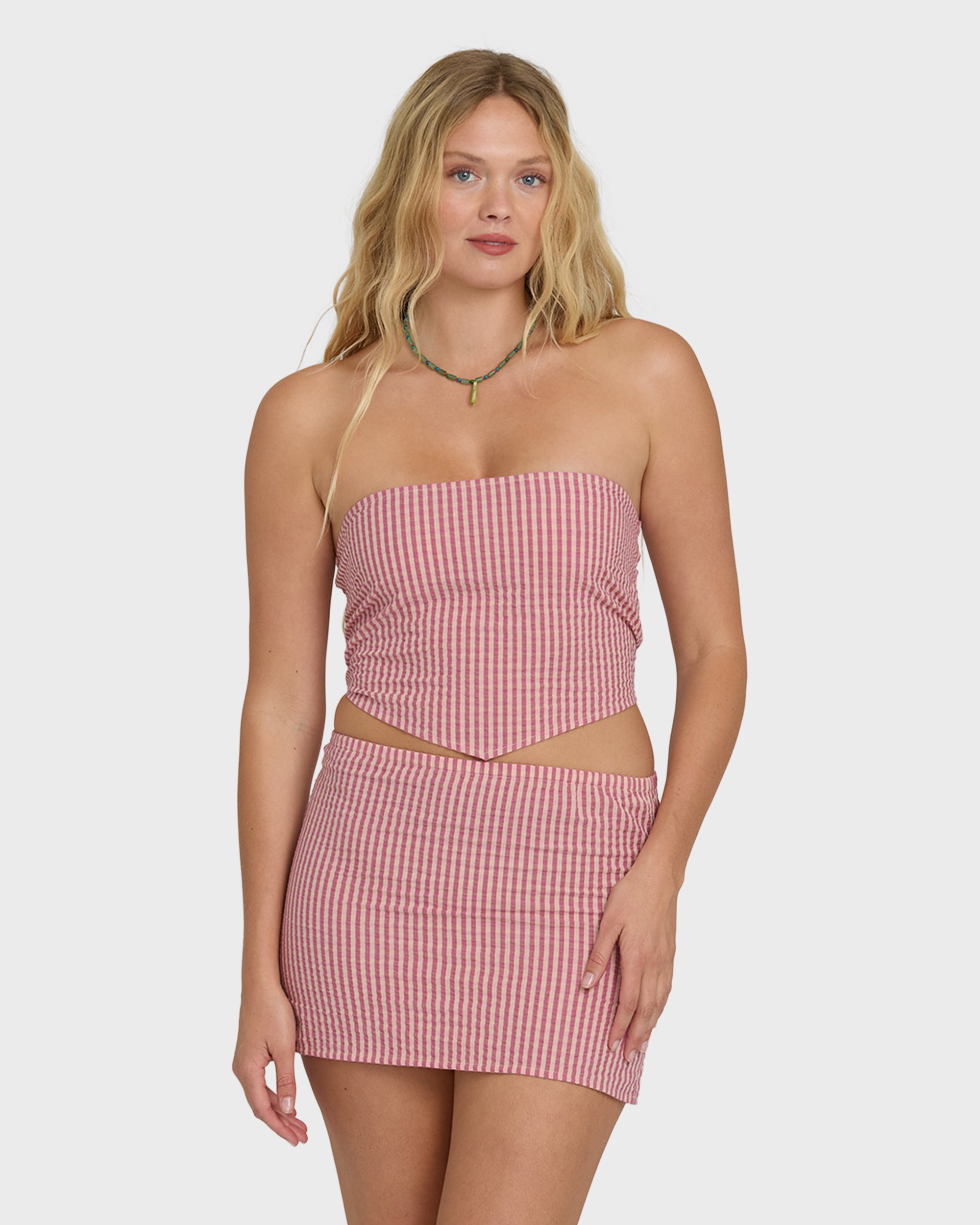 Image of So Micro Tank Top - Pink Sunset