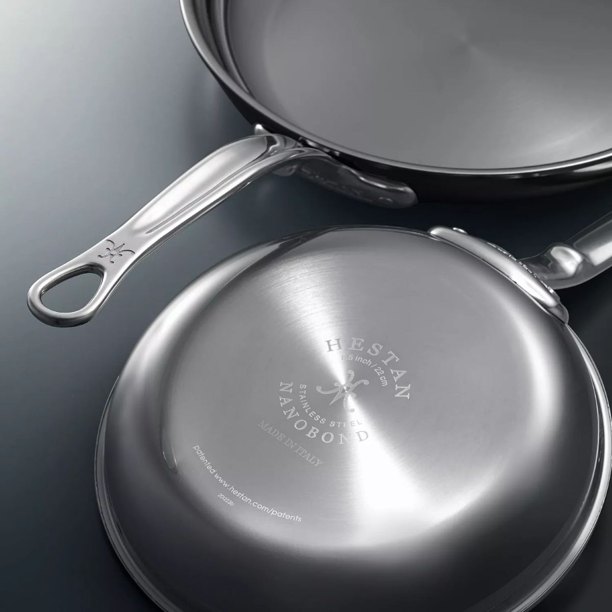 IMG: Closeup of NanoBond skillet bottom surface