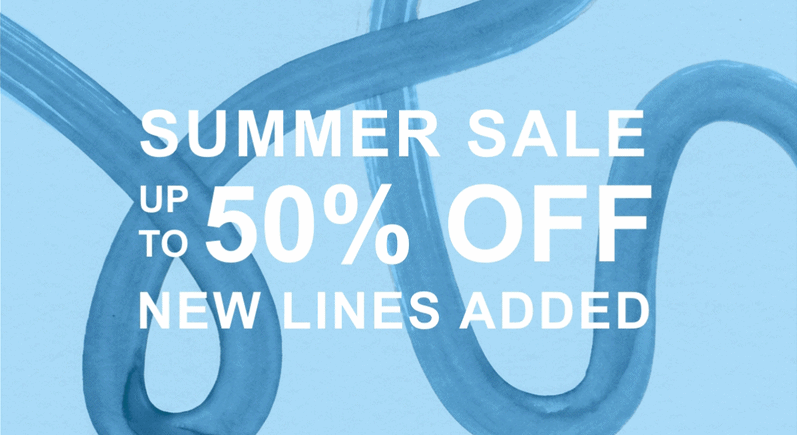 SUMMER SALE UP TO 50% OFF FURTHER REDUCTIONS