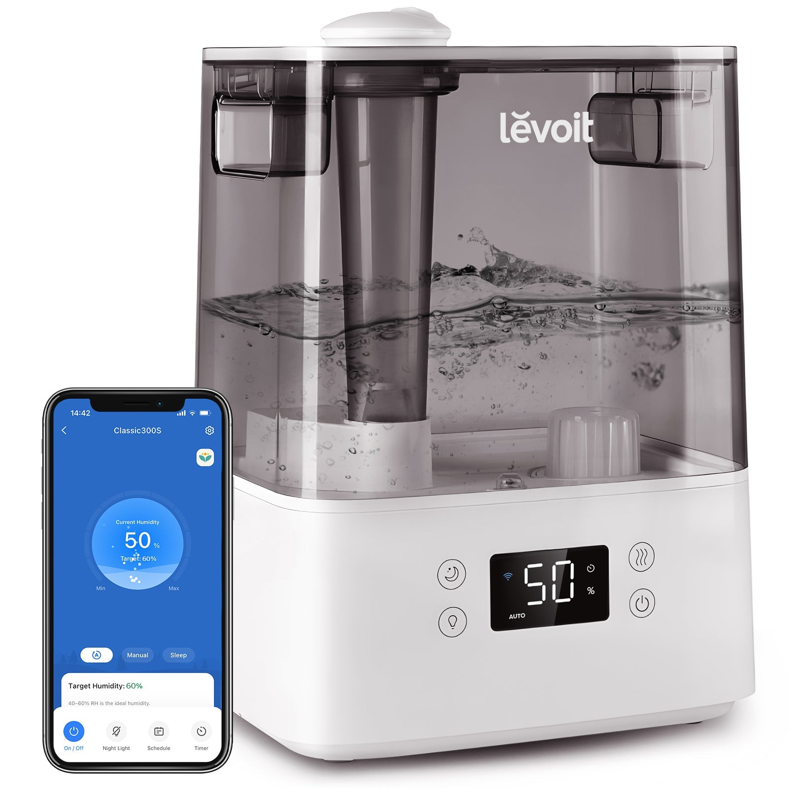 Image of Levoit Classic 300S Ultrasonic Smart Humidifier