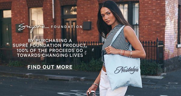 By purchasing a Supre foundation product, 100% of the proceeds go towards changing lives.
