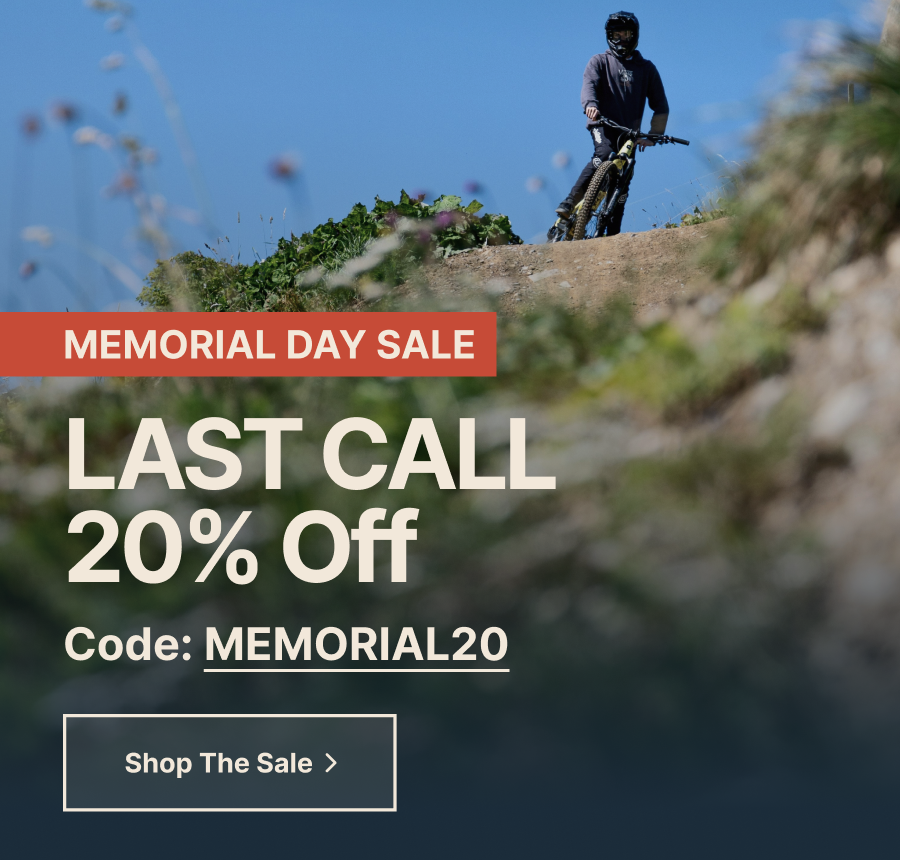 Memorial Day Sale: 20% Off Sitewide with code MEMORIAL20