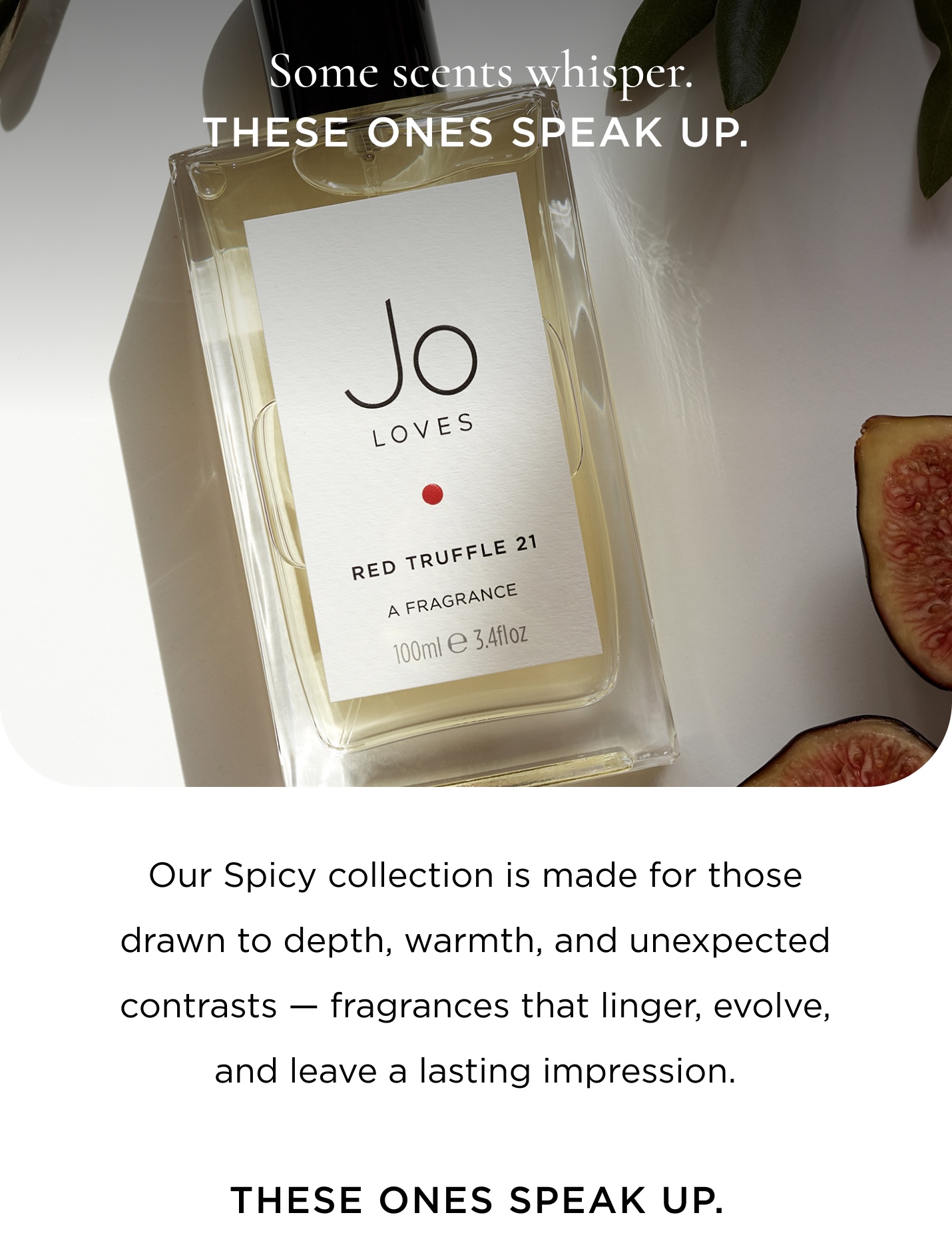 Our Spicy collection is made for those drawn to depth, warmth, and unexpected contrasts — fragrances that linger, evolve, and leave a lasting impression.