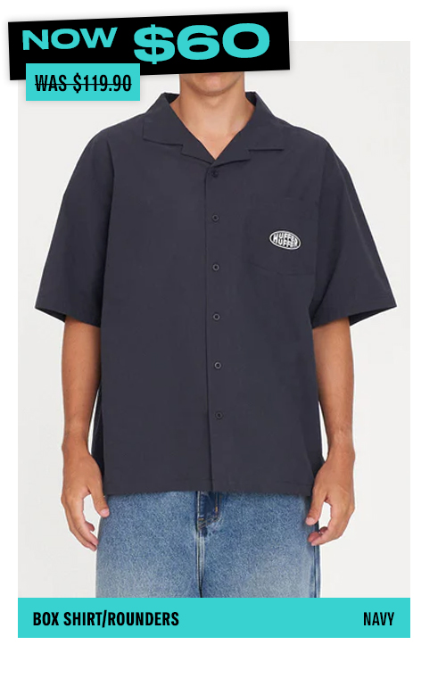 BOX SHIRT/ROUNDERS NAVY