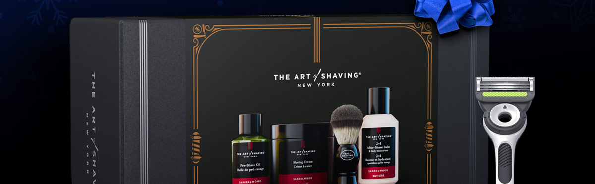20% off shave essentials. 30%+ off bundles. Black Friday weekend only.