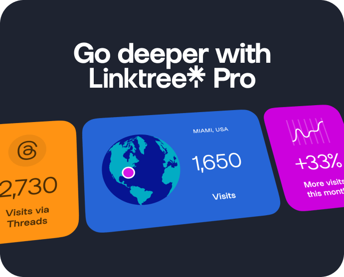 Linktree: Go deeper with Linktree Pro