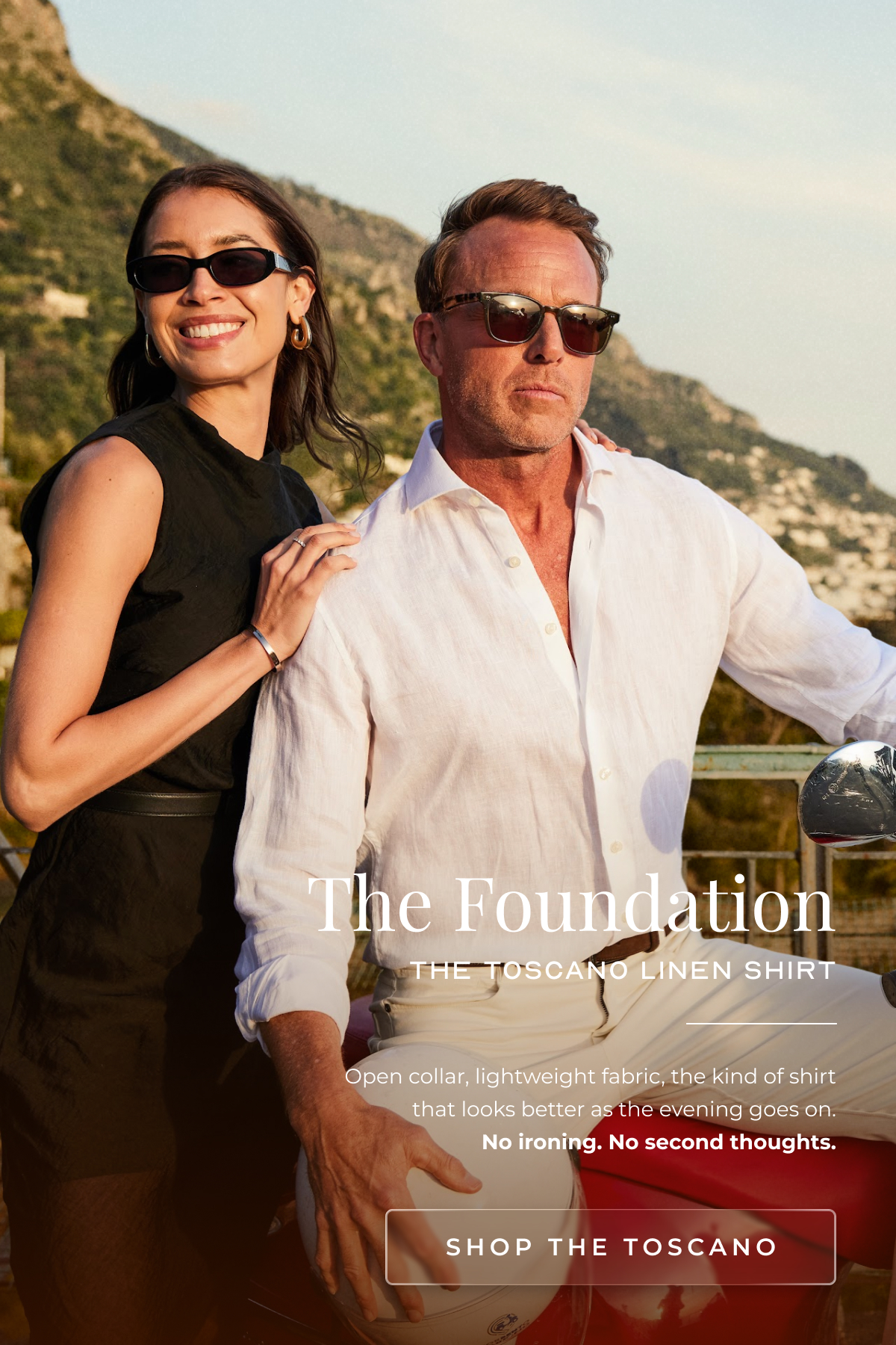 The Foundation The Toscano Linen Shirt Shop The Toscano