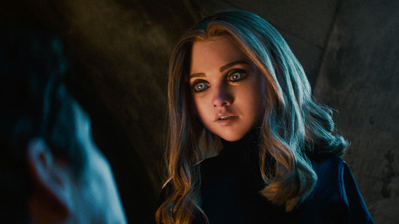 Amie Donald in a scene from M3GAN 2.0 
