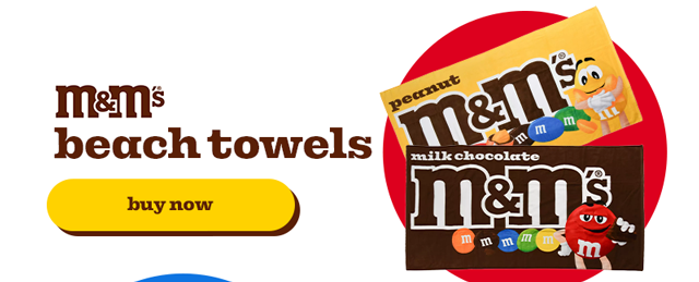 M&M'S BEACH TOWELS