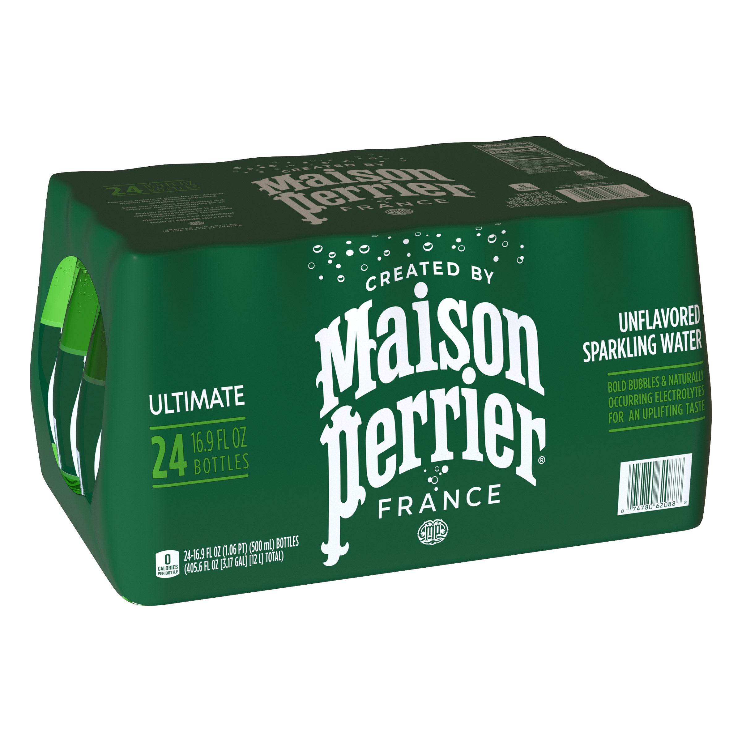 Maison Perrier Sparkling Water, 16.9 fl oz, 24-Count
