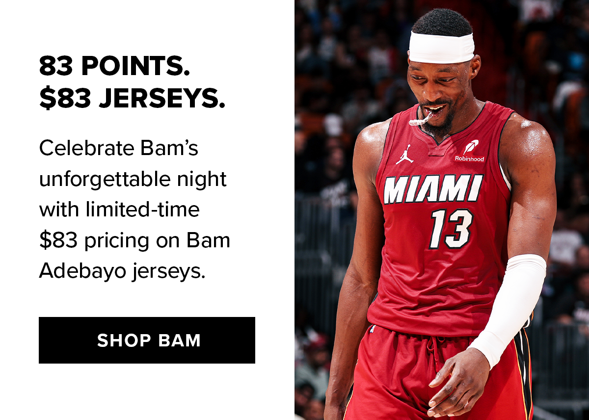Bam Adebayo - Shop Now