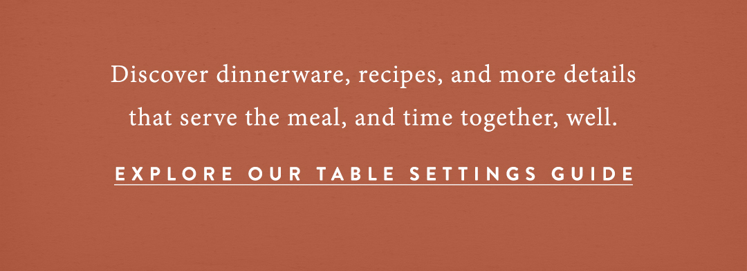 Table Settings Guide