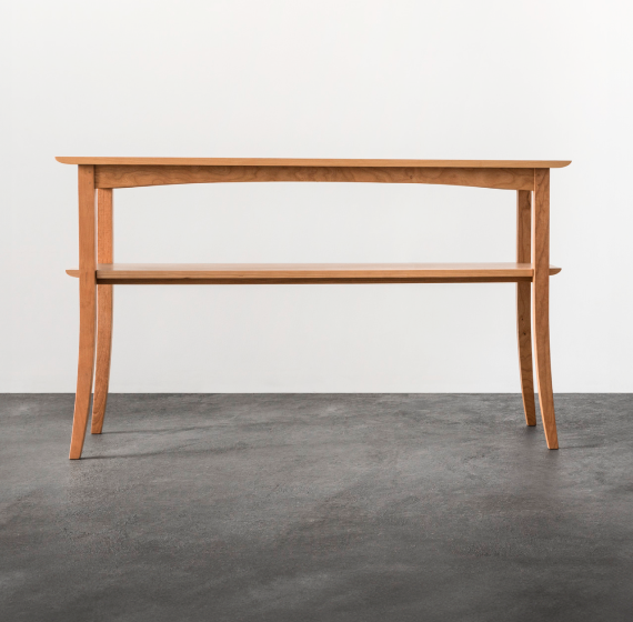 Wing Hall Table in cherry
