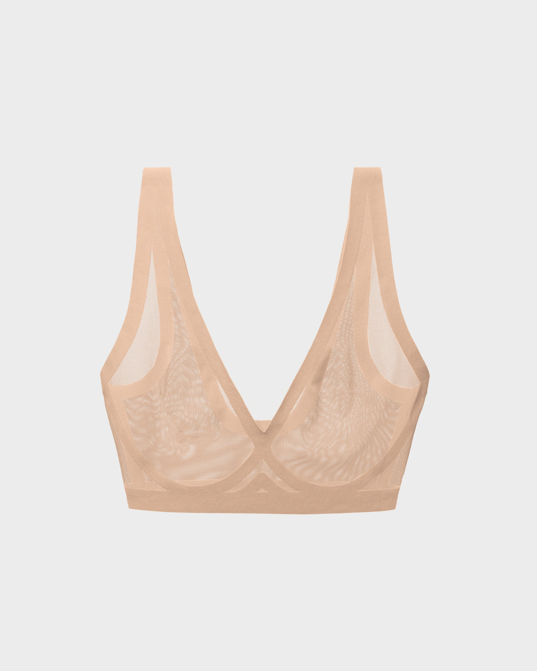 Image of Champagne Mesh Bralette