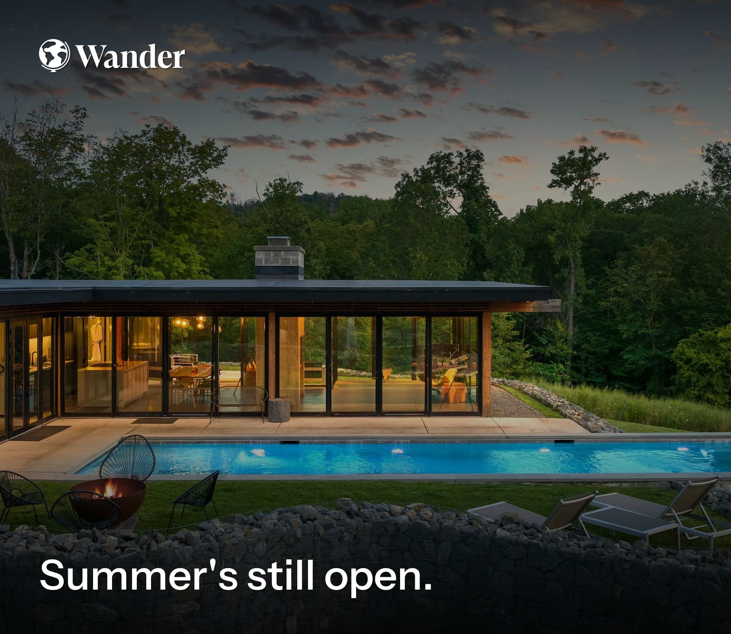 Summer’s still open.