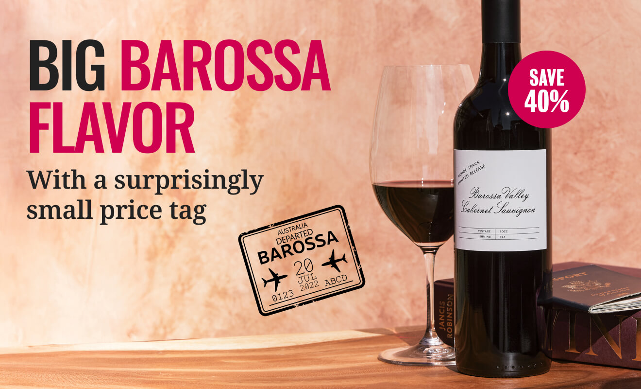 40% off top Barossa Cab