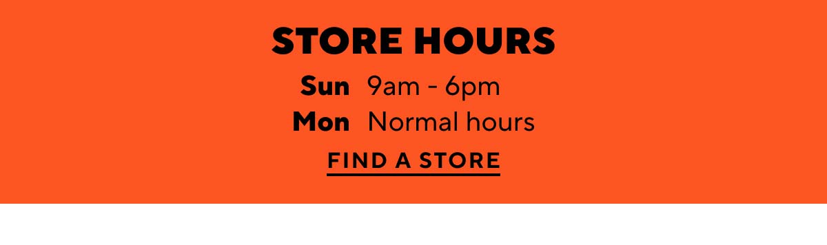 Store Hours