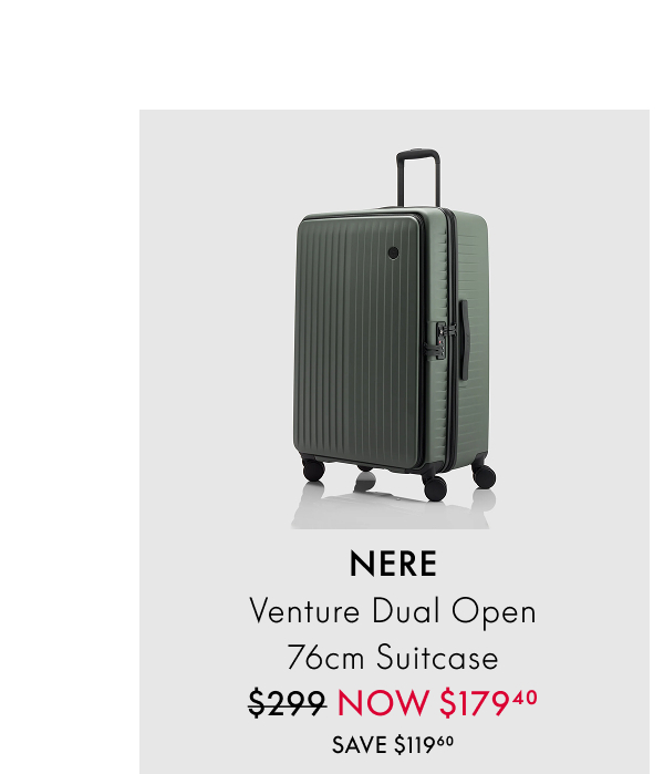 nere Venture Dual Open 76cm Suitcase