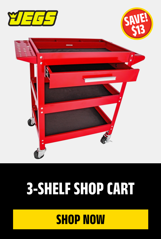 3-Shelf Shop Cart