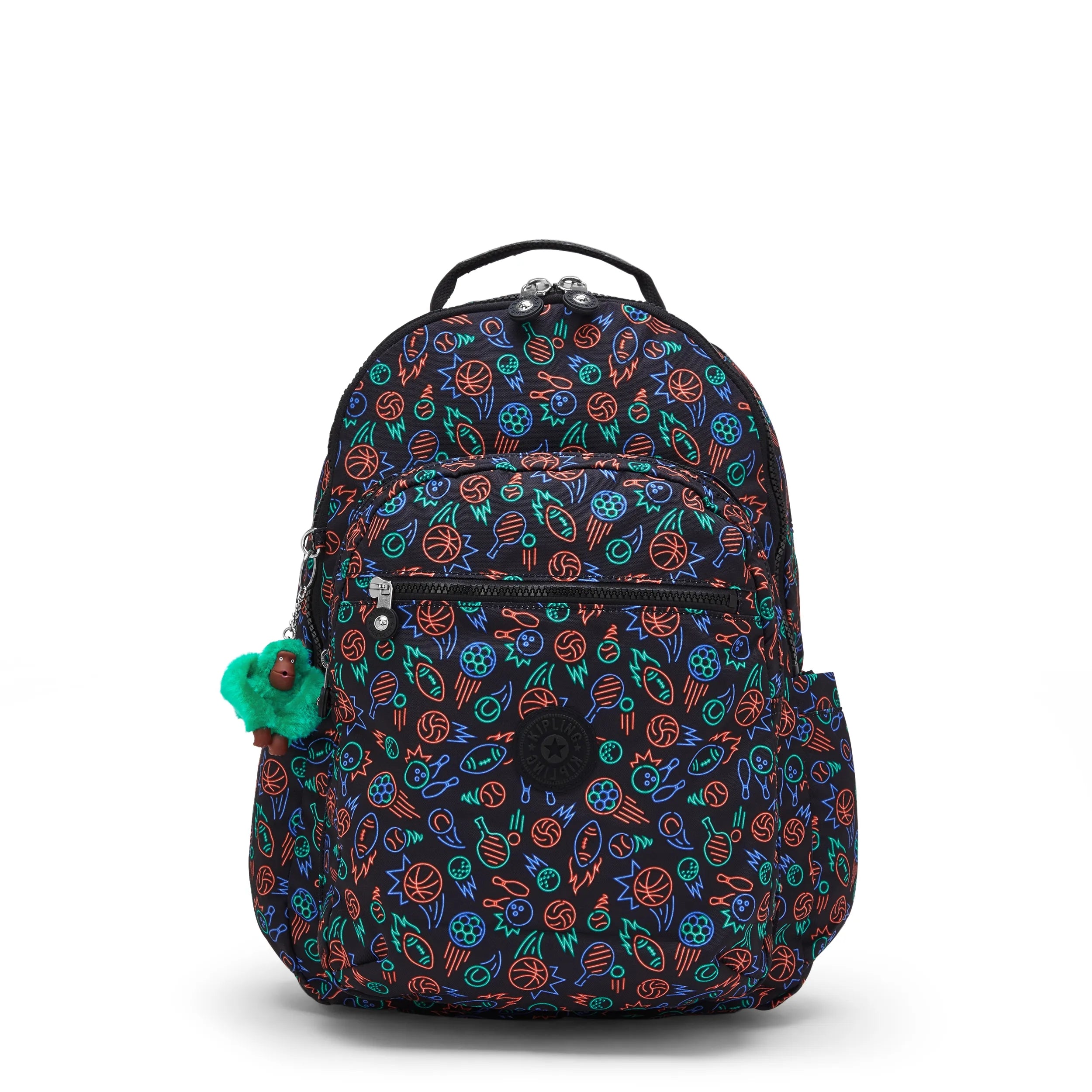 Seoul Lap Printed 15" Laptop Backpack-Sport Doodle