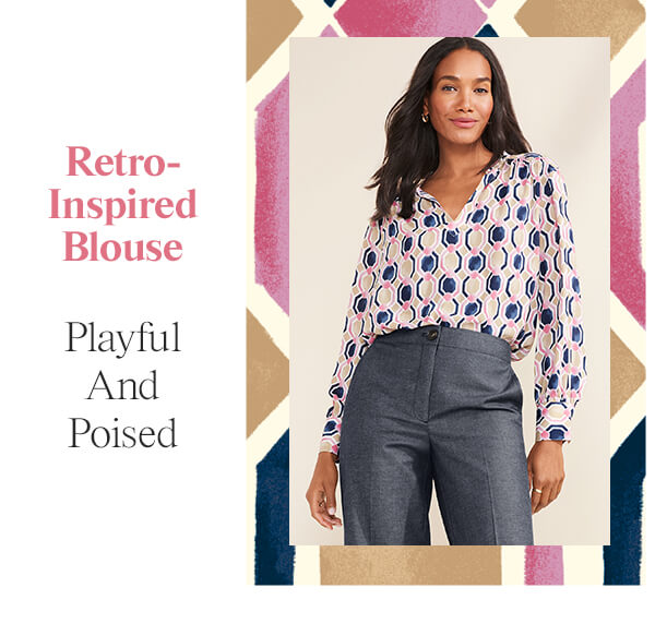 Retro Inspired Blouse