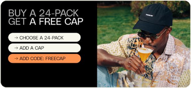FREE CAP WITH CODE: FREECAP