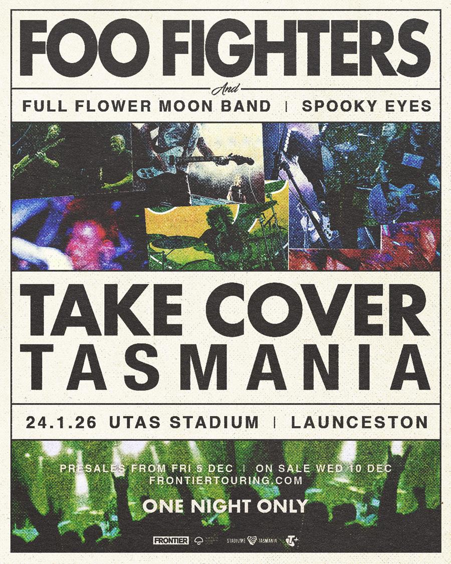 FOO FIGHTERS LIVE IN TASMANIA