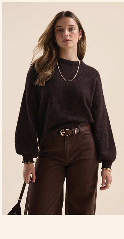 The Luxe Whisper Crew Neck Sweater