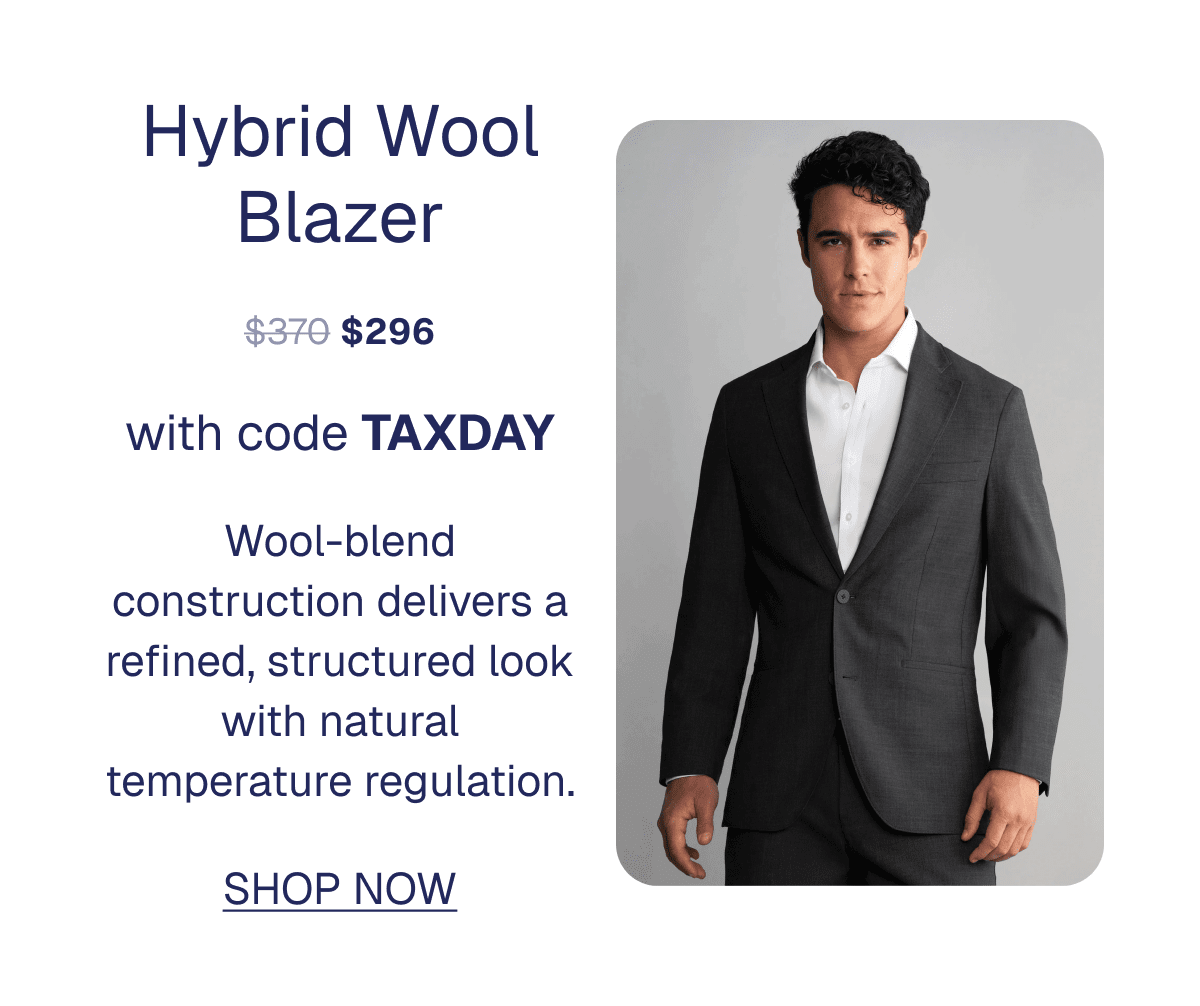 Hybrid Wool Blazer