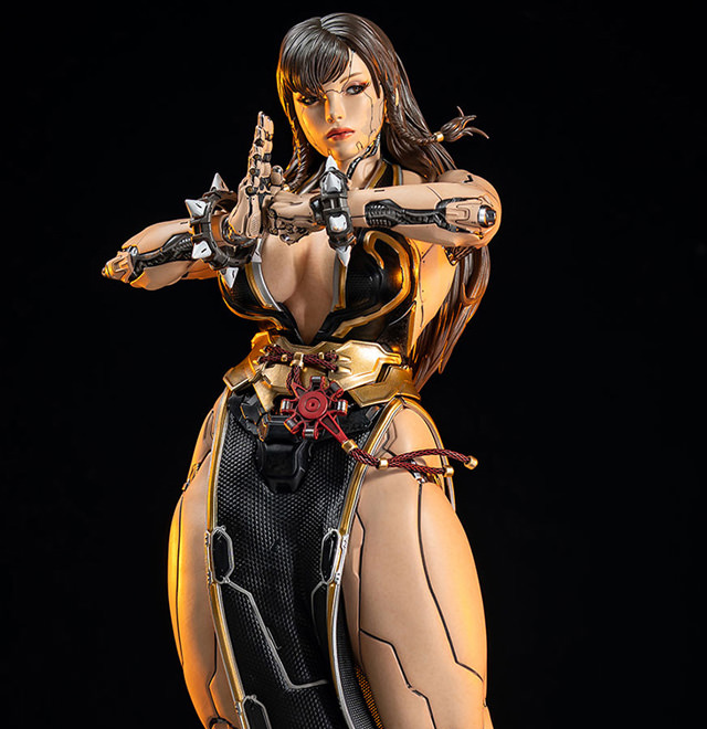 Chun-Li Android (Battle Edition) Quarter Scale Statue