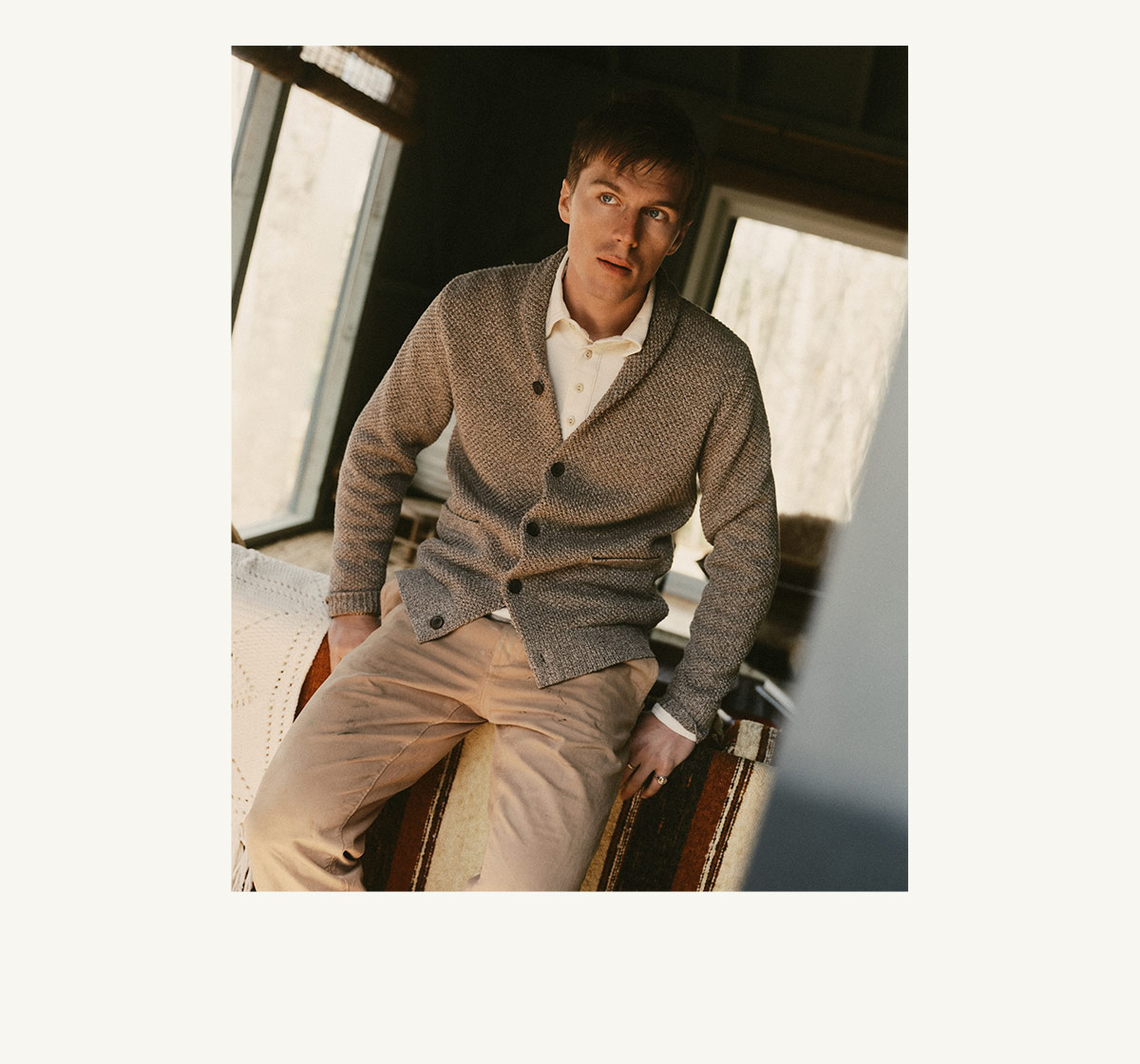 The Crawford Sweater in Bay Leaf from Taylor Stitch