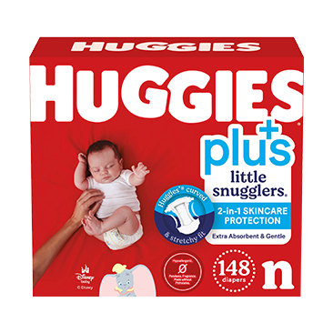 Huggies Plus Little Snugglers Newborn Diapers