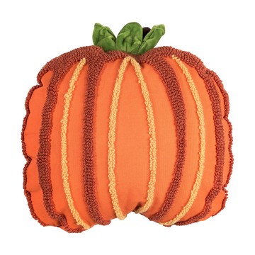 18" x 18" Botanical Pumpkin Shaped Throw Pillowby Valerie