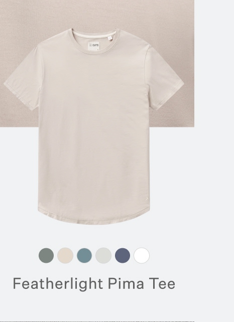 Featherlight Pima Tee