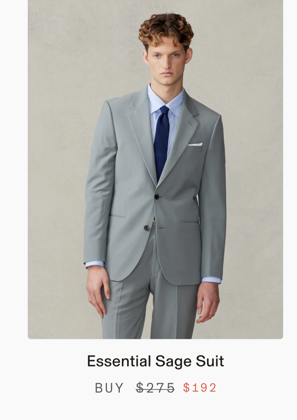 Essential Sage Suit