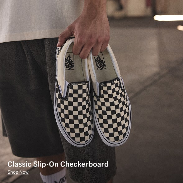 Classic Slip-On Checkerboad. Shop Now