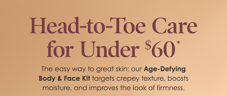 head-to-toe care for under $60